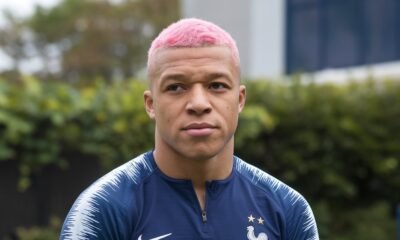 Mbappé Pink Hair