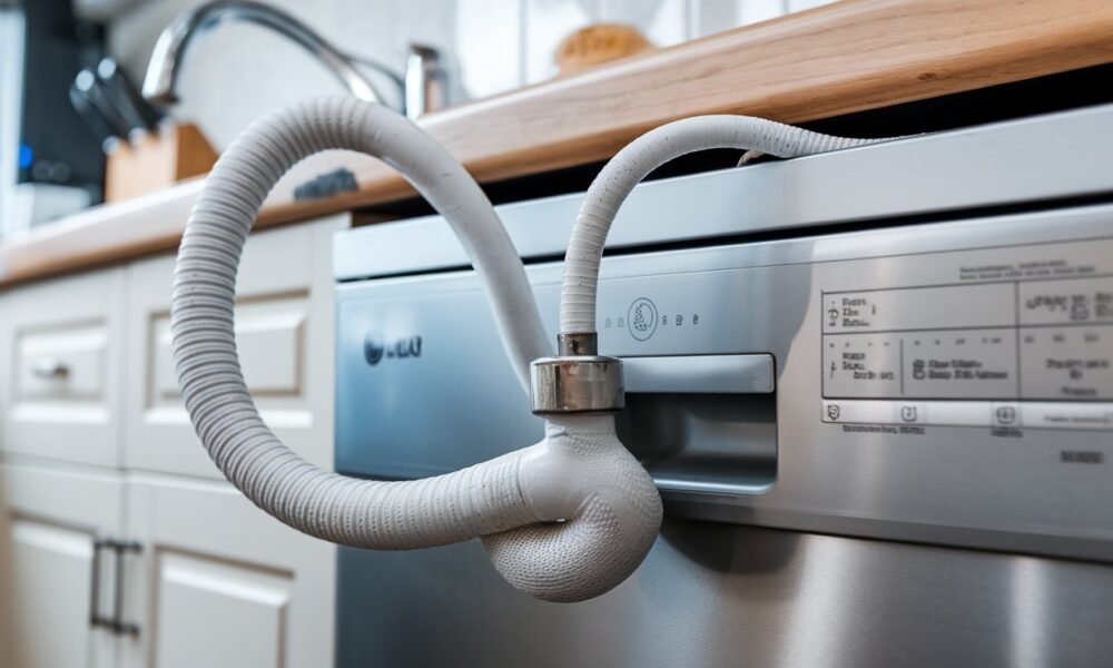 LG dishwasher drain hose